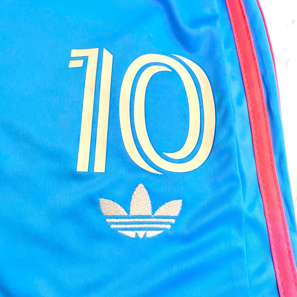 Kids Messi #10 Adidas Soccer Jersey Kit (Jersey + Shorts) Youth (SMALL) (24) Set - Picture 4 of 5